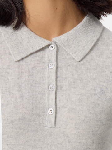 CASH-MERE.CH Kaschmir Shirt in Grau