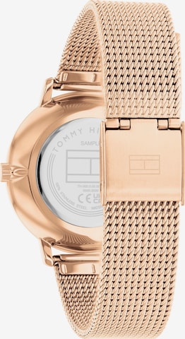 TOMMY HILFIGER Uhr in Gold