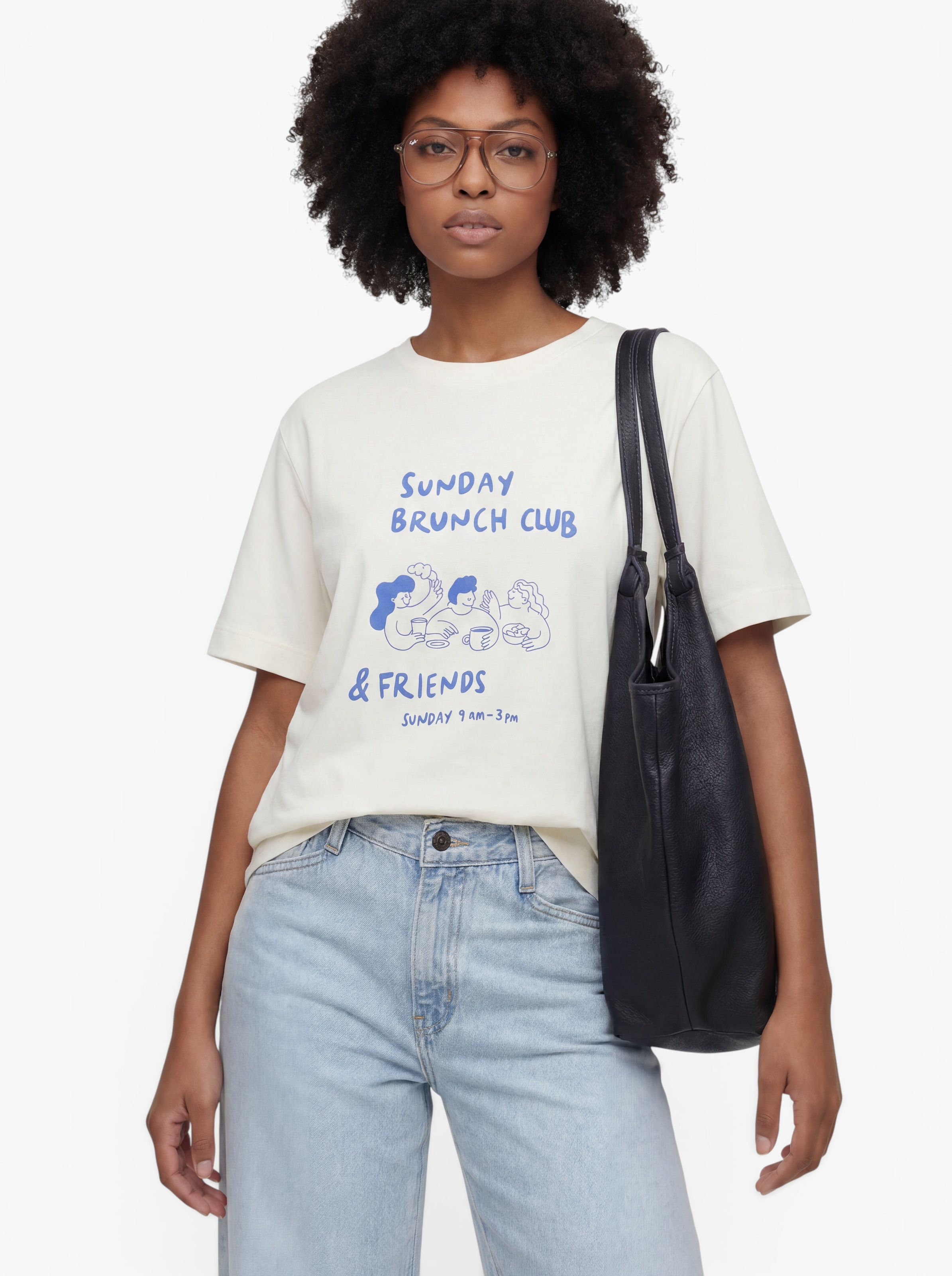 VERO MODA Футболка в Белый