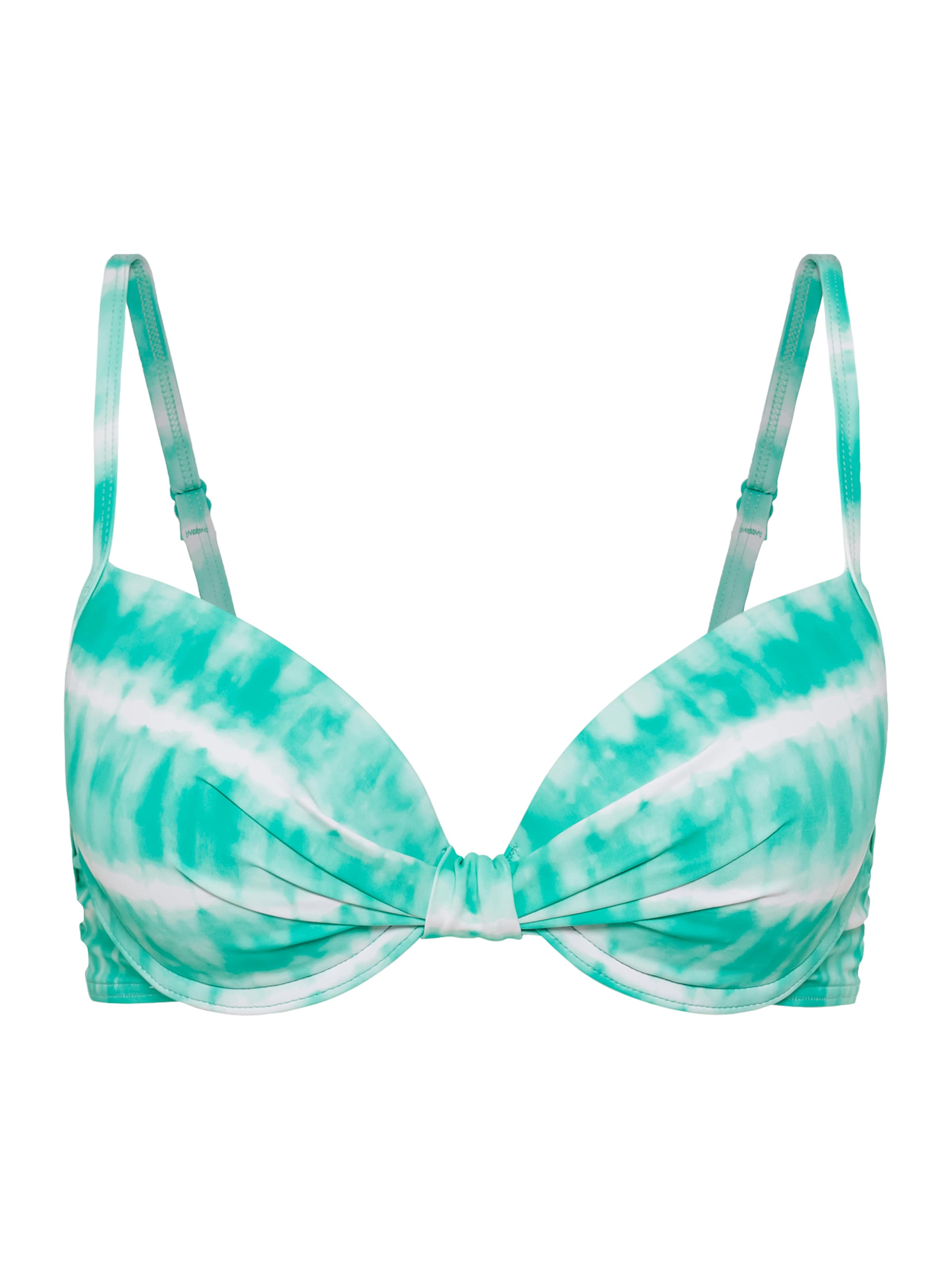 s.Oliver - Balconet Top de bikini en verde: frente