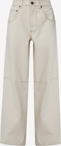 Wide leg Jeans di Good For Nothing in giallo: frontale