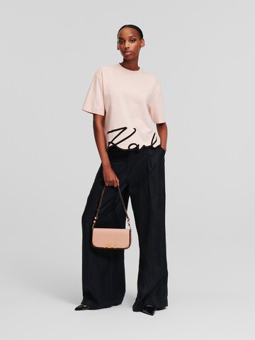 Maglietta di Karl Lagerfeld in rosa