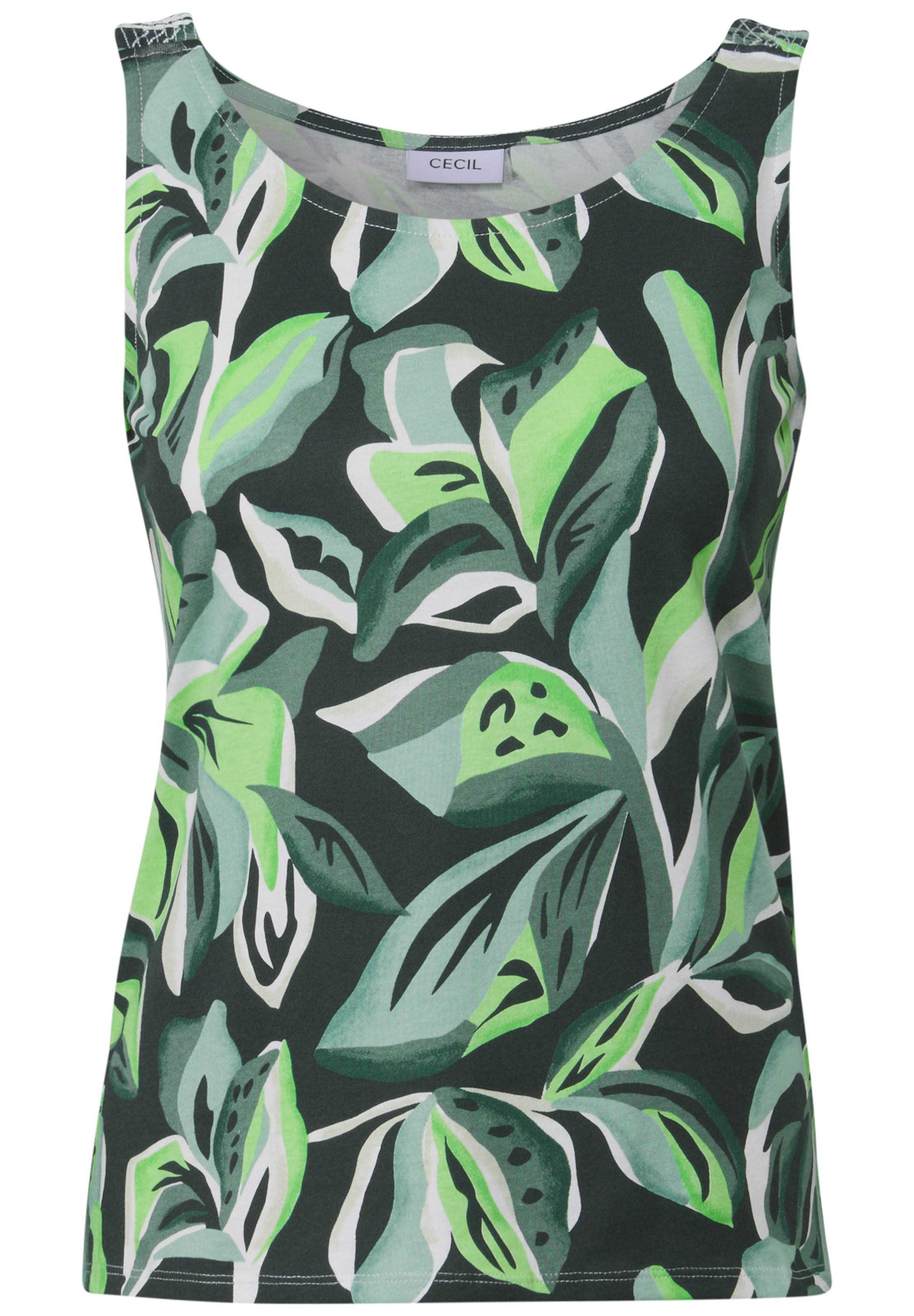 CECIL Top in Green: front