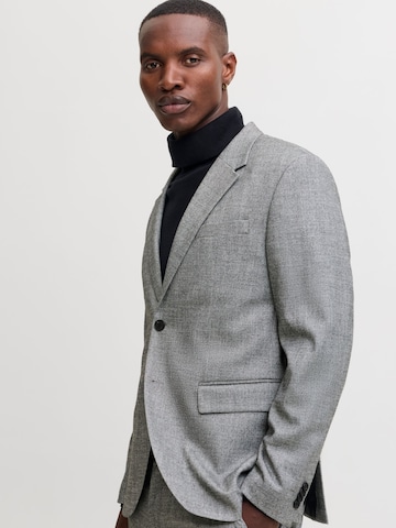 JACK & JONES Slim fit Business blazer 'JPRMartin' in Grey
