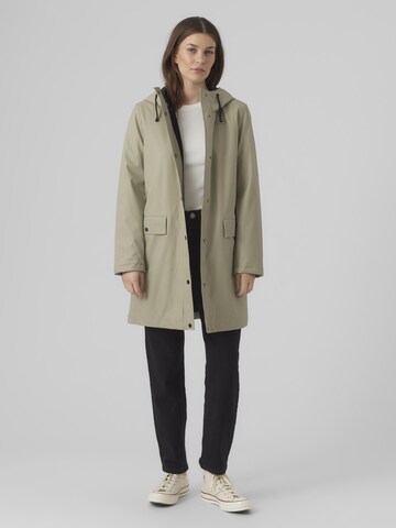 VERO MODA Between-Seasons Coat in Green