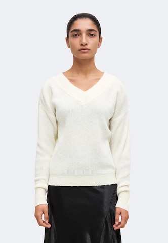 ONLY Pullover 'ONLMELTON' in Weiß: Vorderseite