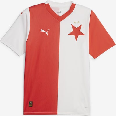 PUMA Tricot 'SK Slavia Praga' in de kleur Goud / Rood / Zwart / Wit, Productweergave