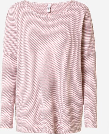 Pull-over 'ELBA' ONLY en rose : devant