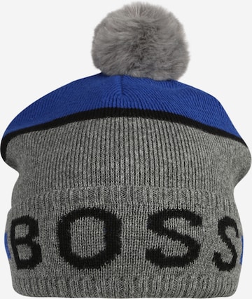 Bonnet BOSS Kidswear en gris : devant