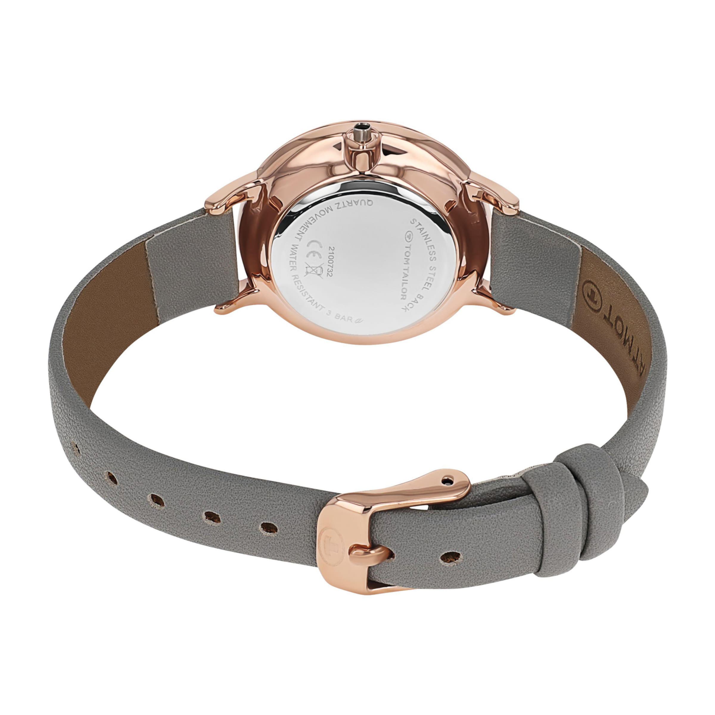 TOM TAILOR Uhr in Grau