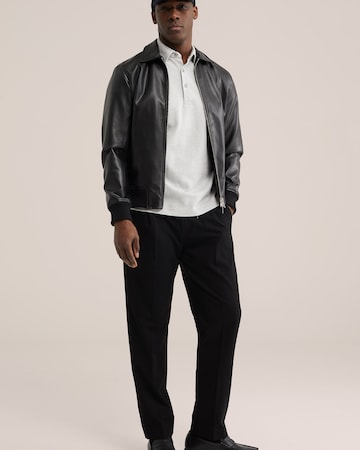 WE Fashion Poloshirt in Grau