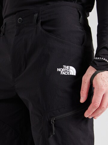 THE NORTH FACE Regular Outdoorbyxa 'EXPLORATION' i svart