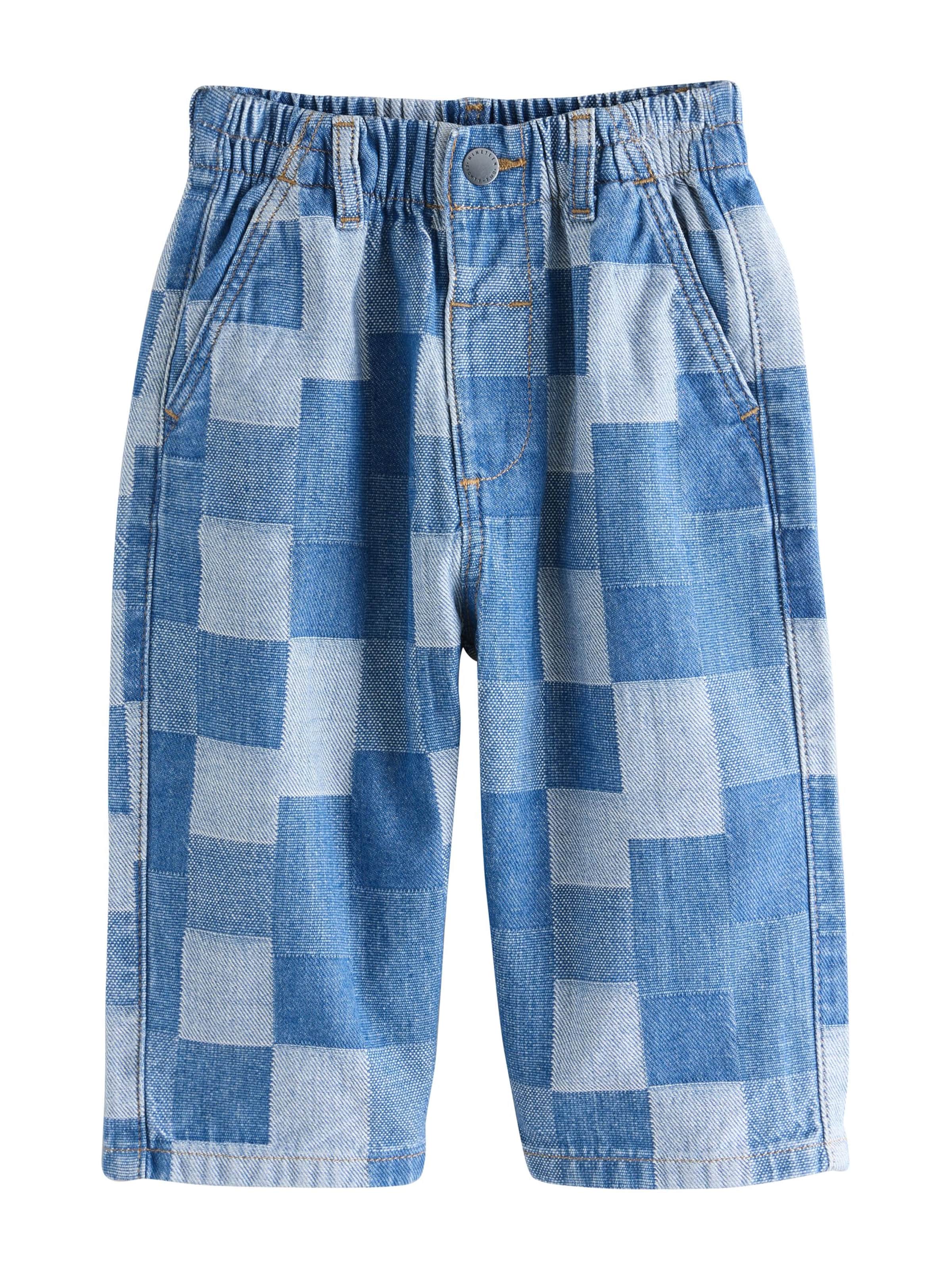 Wide Leg Jean Next en bleu : devant