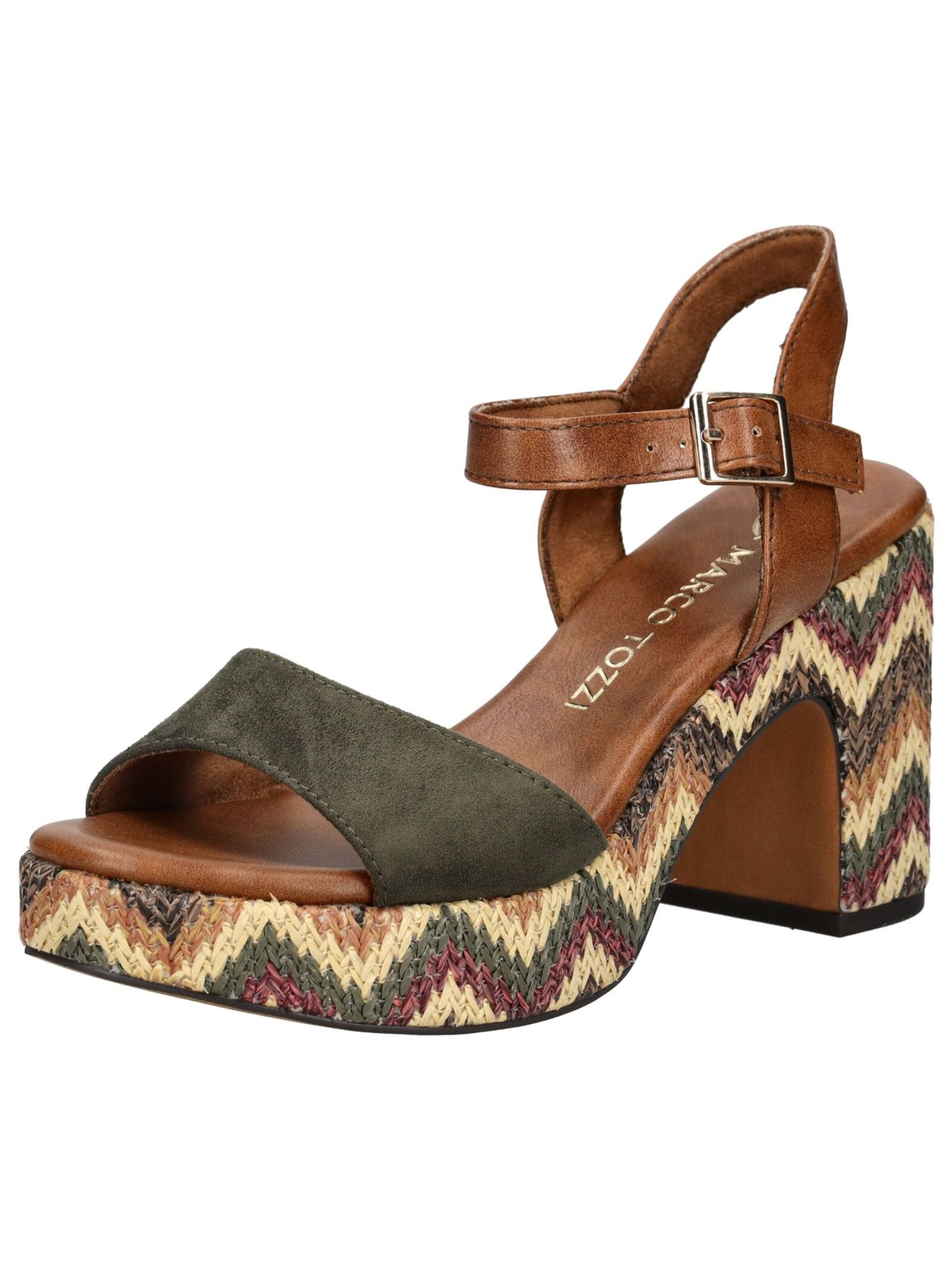 Sandales MARCO TOZZI en marron : devant