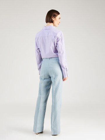 Maison 123 Flared Pantalon 'VIJAY' in Blauw