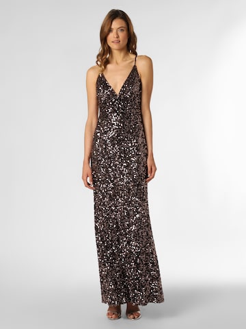 Laona Evening Dress in Brown: front
