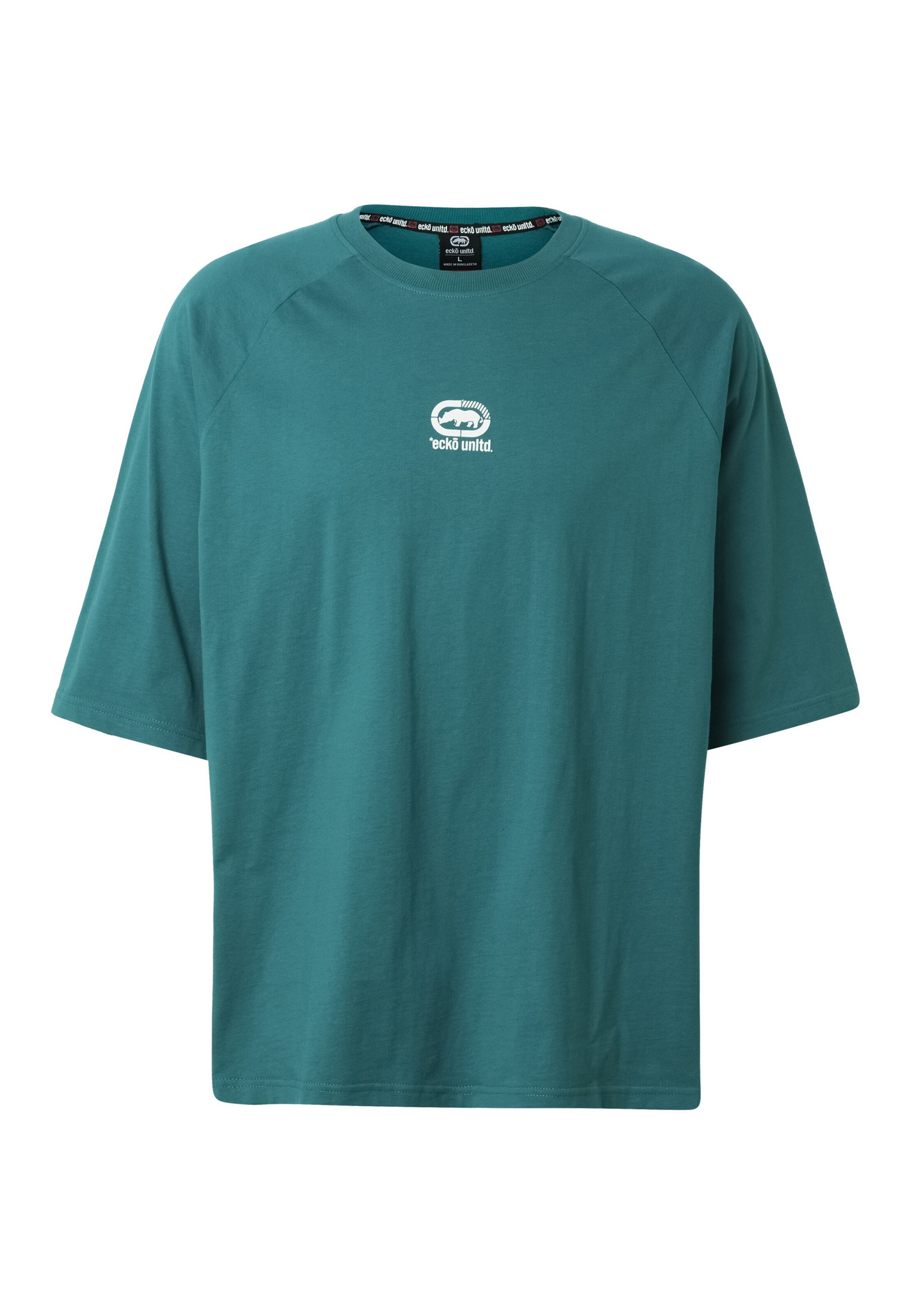 T-Shirt 'Quiet' Ecko Unlimited en vert : devant