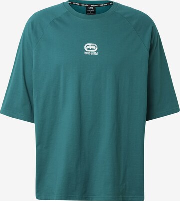 T-Shirt 'Quiet' Ecko Unlimited en vert : devant