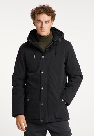 MO Winterjacke in Schwarz: predná strana