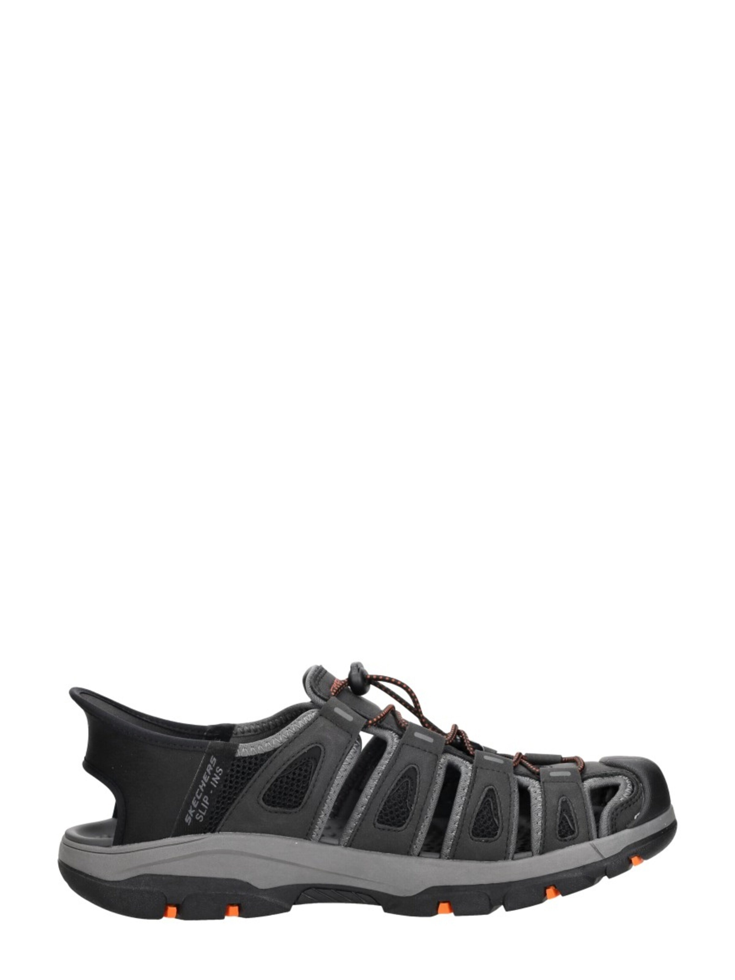 SKECHERS Sandalen 'Slip-Ins: Relaxed Fit' in Zwart