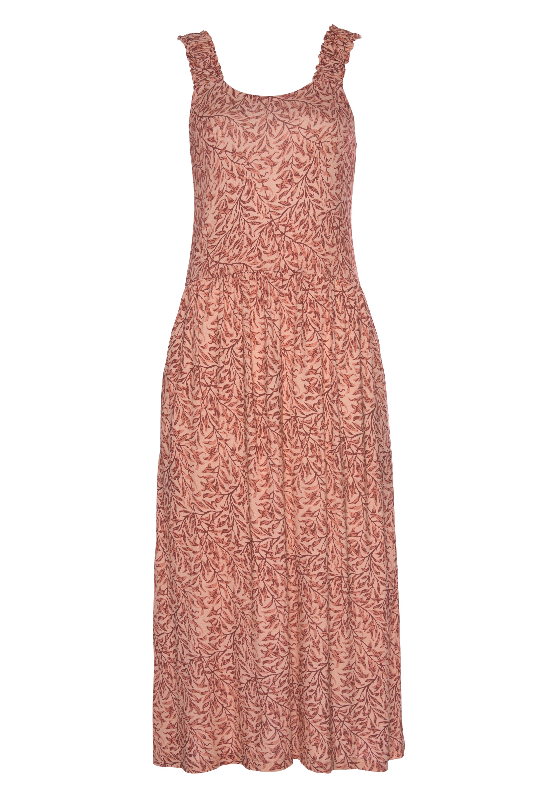 BEACH TIME - Vestido de verano en rosa: frente