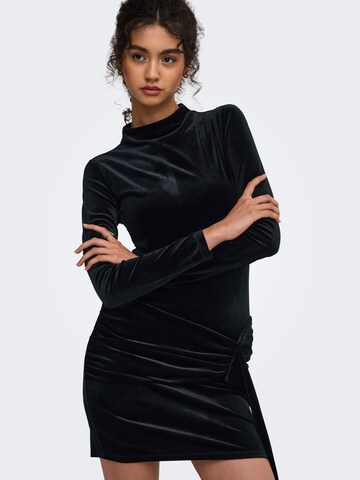 Robe 'SMOOTH' ONLY en noir : devant