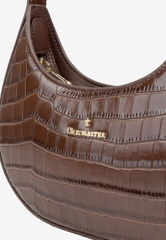 DreiMaster Klassik Shoulder Bag 'Hypate' in Brown