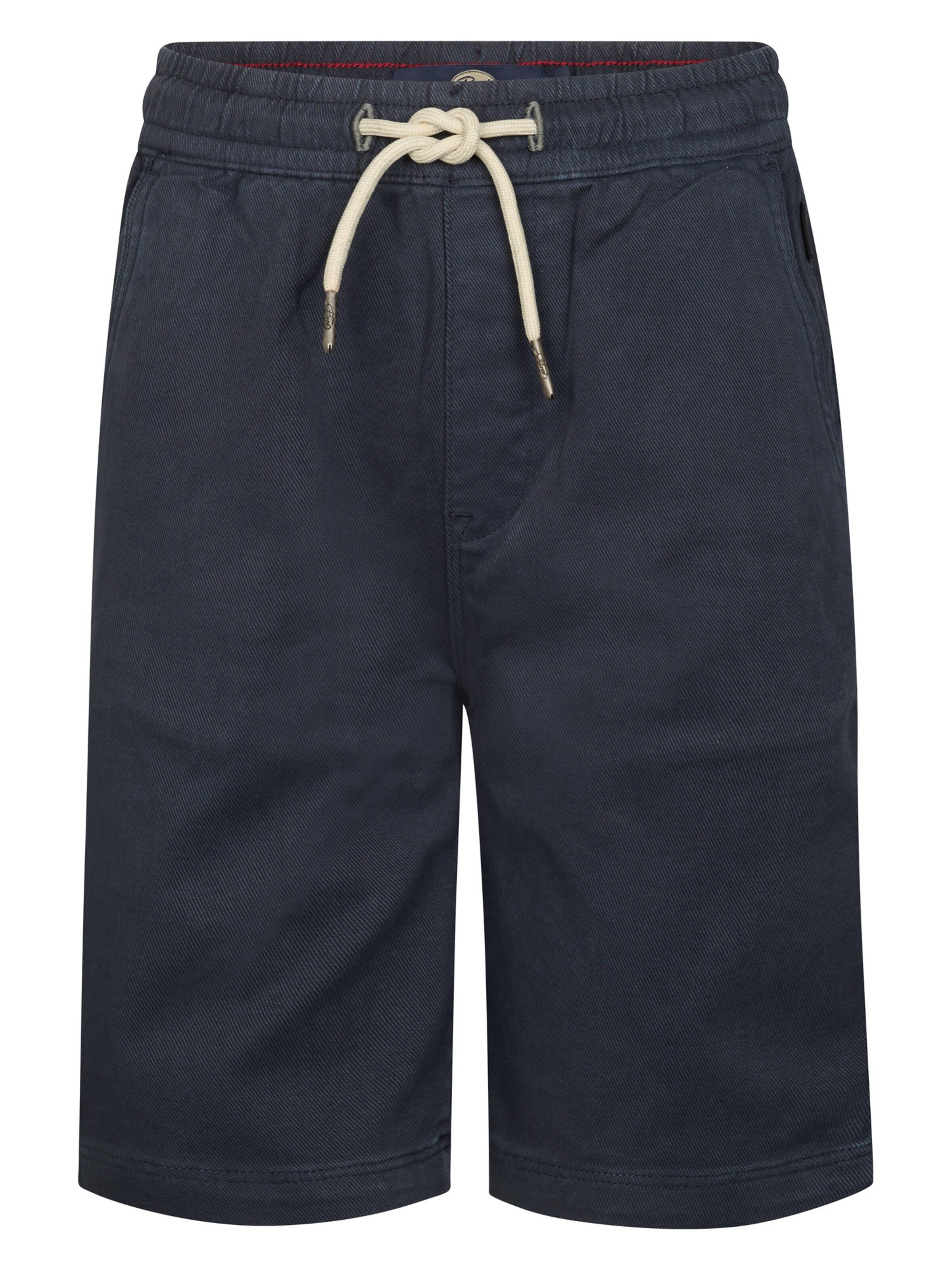 Petrol Industries Regular Trousers in Blue: front