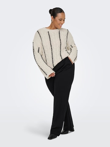 ONLY Carmakoma - Jersey en beige