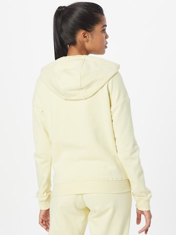 Urban Classics Zip-Up Hoodie in Yellow