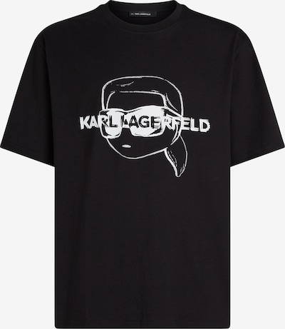 Karl Lagerfeld Majica u crna / bijela, Pregled proizvoda