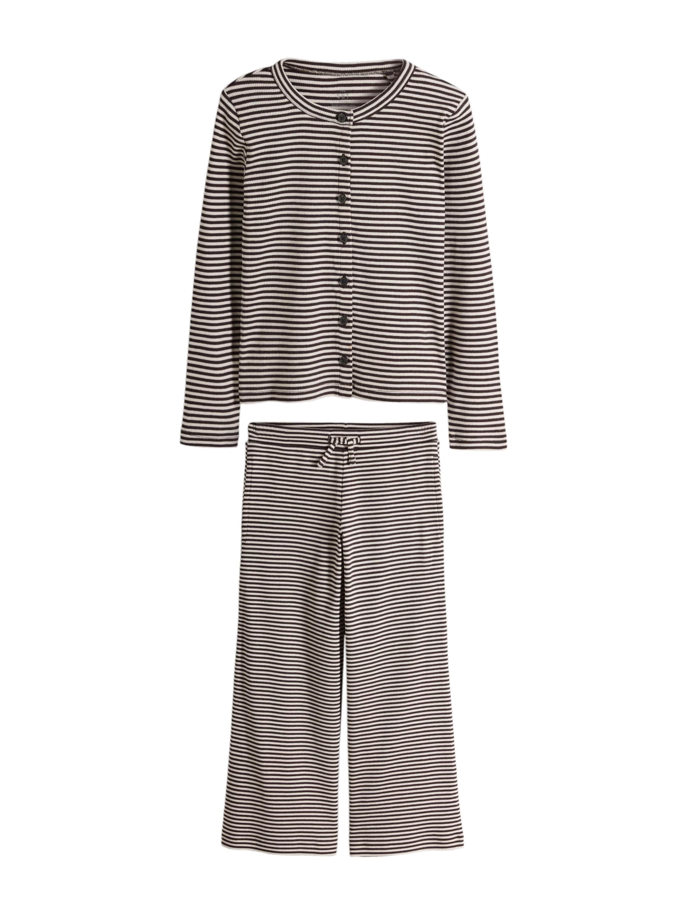 The Set - Pijama em castanho: frente