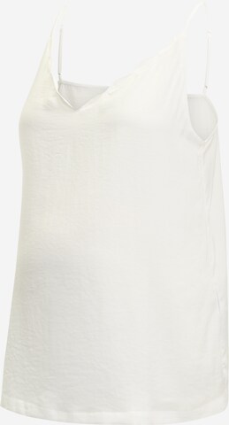 Only Maternity - Blusa 'DEBBIE' en blanco: frente