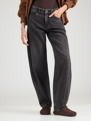 juoda Pepe Jeans Barrel Džinsai: priekis