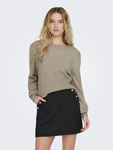 ONLY Pullover 'Katia' in Grau: Vorderseite