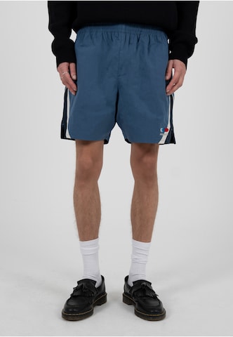 Prohibited Regular Sportshorts 'Racer' in Blau