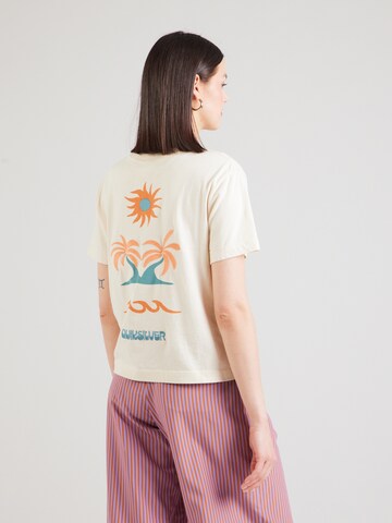 Maglietta di QUIKSILVER in beige: frontale