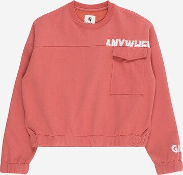 GARCIA Sweatshirt in Pink: front
