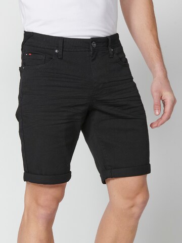 KOROSHI regular Jeans i sort