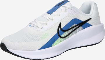 NIKE Loopschoen 'Downshifter 13' in Wit: voorkant