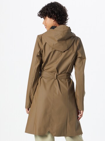 Manteau fonctionnel RAINS en marron