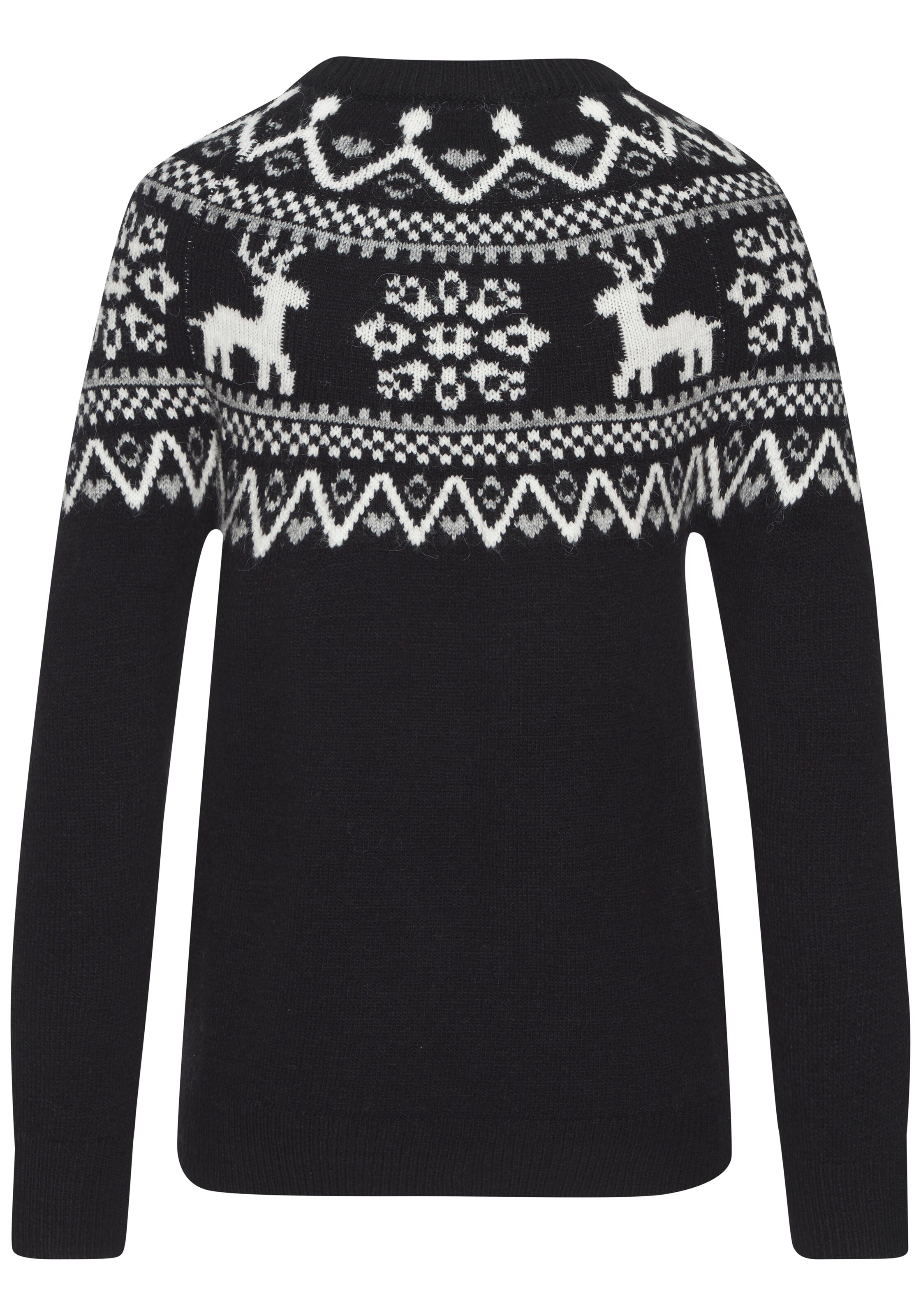 LASCANA Pullover in Schwarz