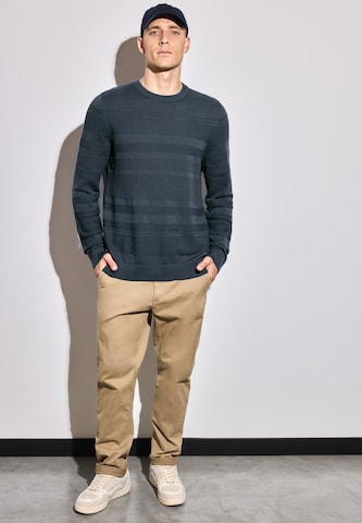 Street One MEN Pullover in Blau