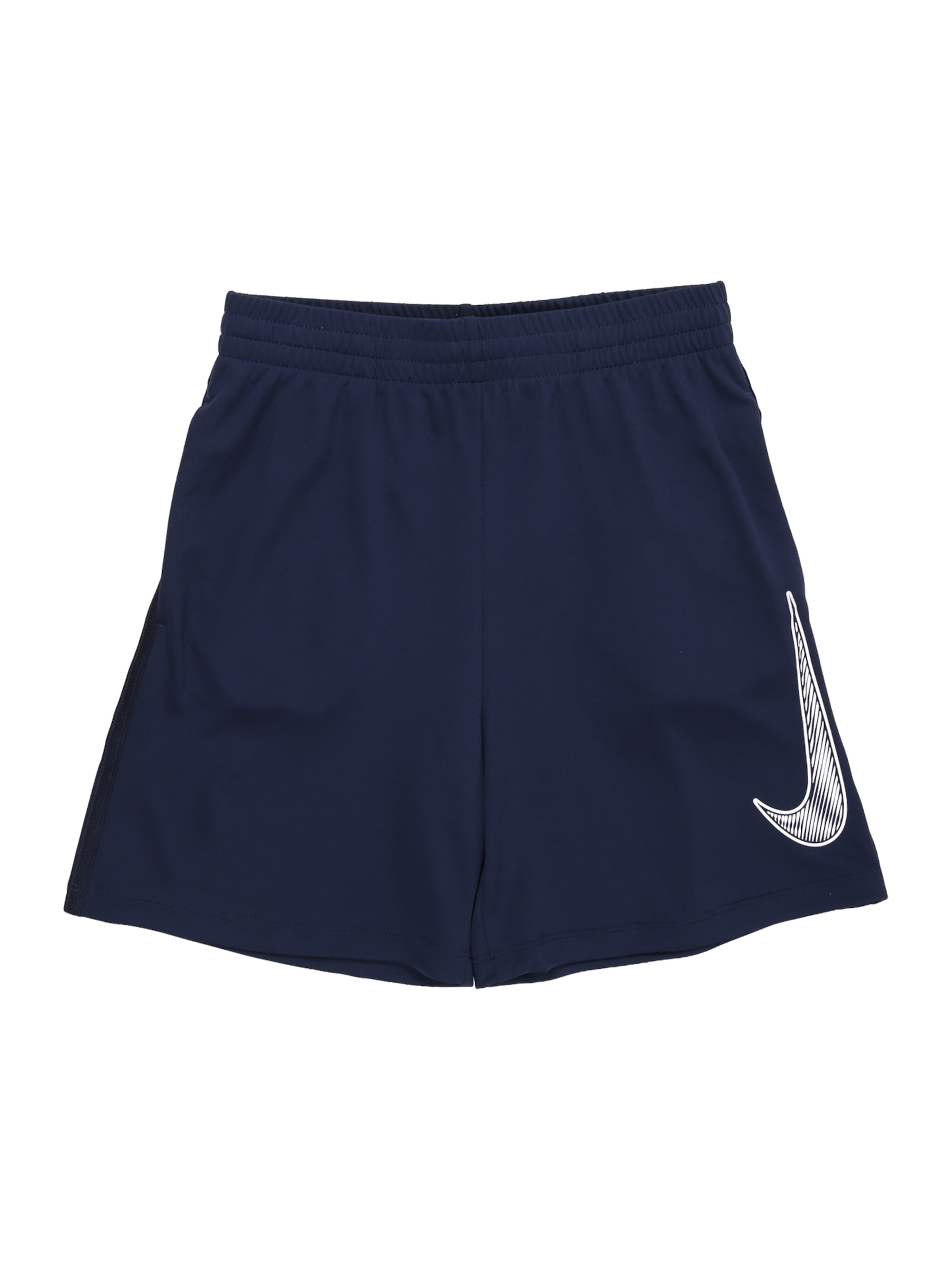 NIKE Normalny krój Spodnie sportowe w kolorze niebieski: przód