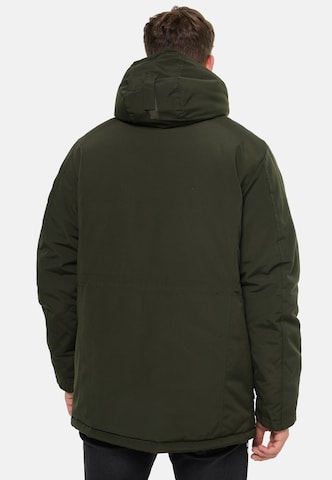 INDICODE JEANS Winter Jacket 'West' in Green