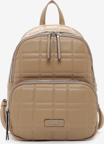 Suri Frey Backpack ' Hilary ' in Brown: front