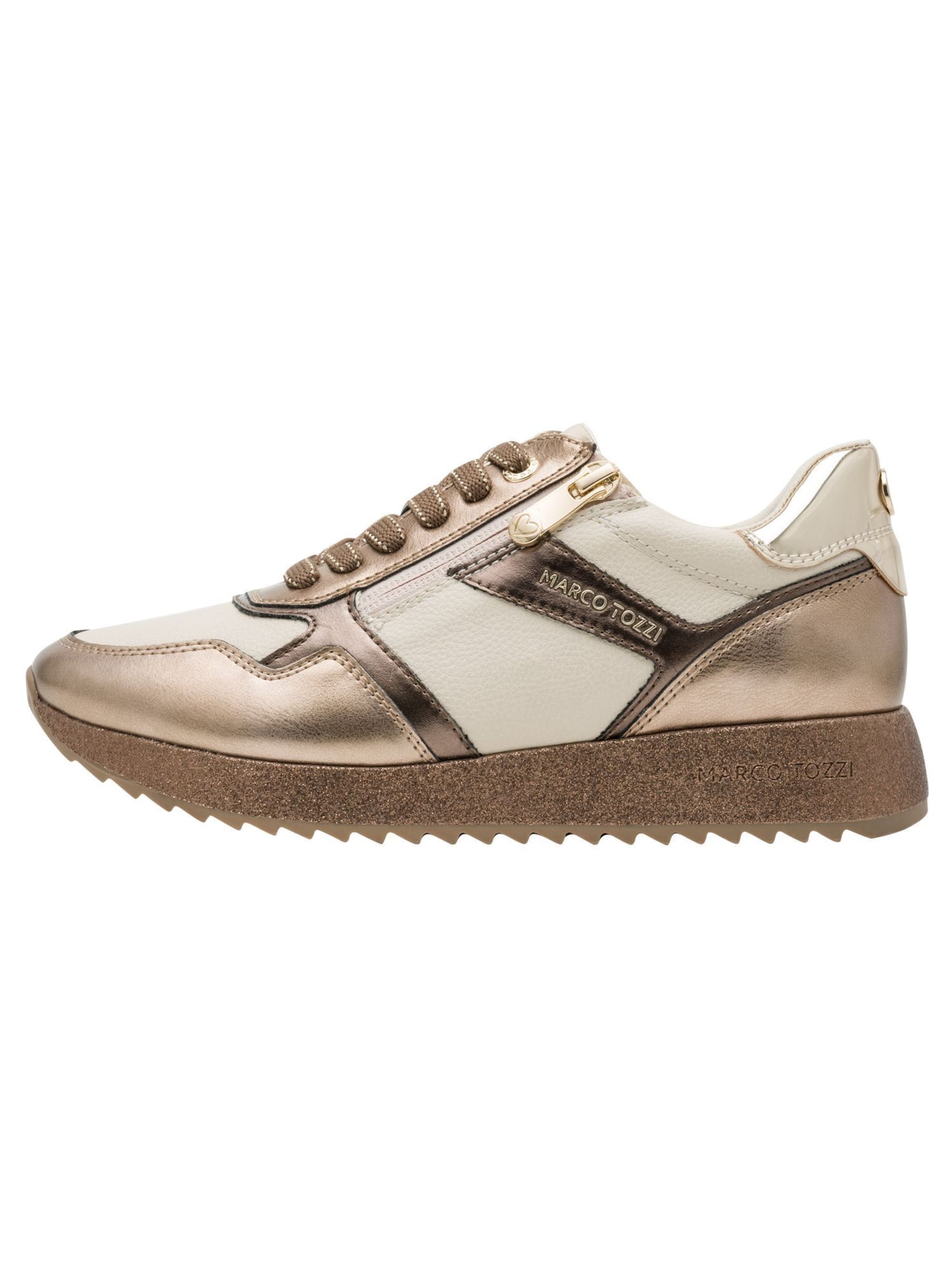 MARCO TOZZI Sneakers laag in Beige