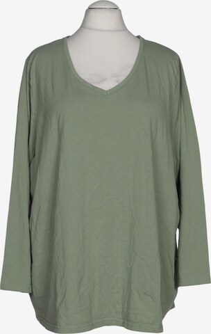 Ulla Popken Langarmshirt 9XL in Grün: Vorderseite