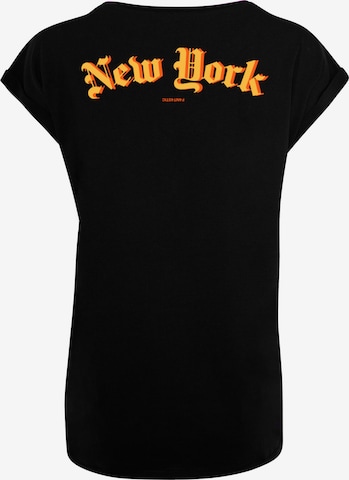 T-shirt 'New York' F4NT4STIC en noir : devant