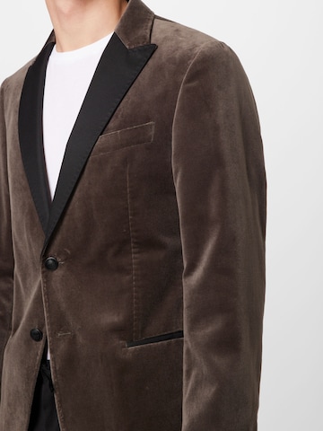 Coupe slim Veste de costume 'Hilarious' JOOP! en marron